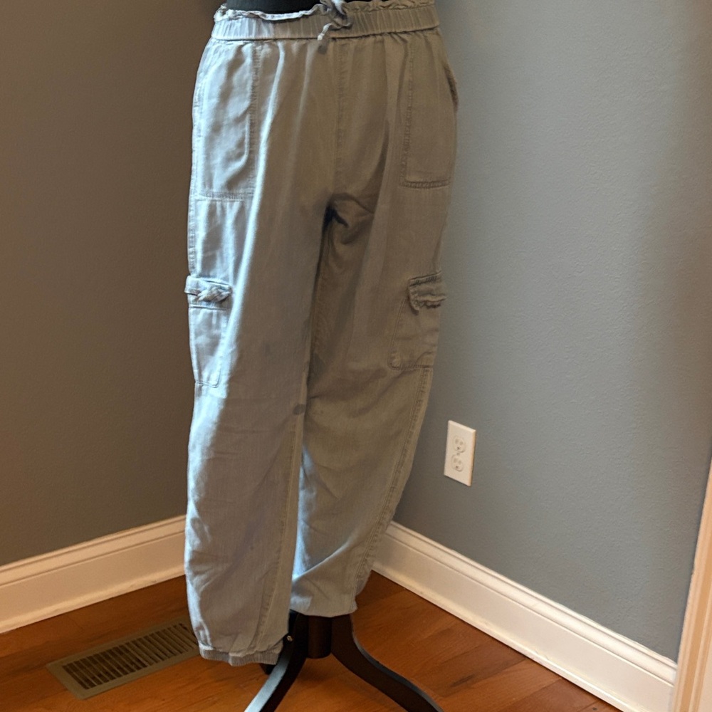 Kid’s Casual Gray Cargo Pants